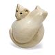Tenderness. Miniature of a mammoth tusk with cats, Figurines, Ekaterinburg,  Фото №1