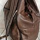 Рюкзак женский кожаный. Рюкзаки. Black Buffalo (handmade-bag) (handmade-bag). Ярмарка Мастеров.  Фото №4