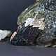 Men's pendant with black arfvedsonite crystal in silver. Pendants. Inaya Gems. Online shopping on My Livemaster.  Фото №2