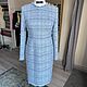 Платье iLLi Tweed&jacket из голубого твида, Платья, Москва,  Фото №1