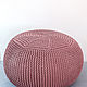 Puffs and  rose knitted pouf from Superpuff, Ottomans, Moscow,  Фото №1