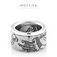 Широкое Кольцо из Серебряных 10 Гривен 2004 года. Кольца. Mozaika jewellery. Ярмарка Мастеров.  Фото №4
