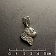 Значки броши ЗАЯЦ КРОЛИК hare rabbit pin brooch badge. Значок. WiLiJe: WildLife Jewelery. Ярмарка Мастеров.  Фото №4
