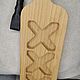 Паддл (paddle) шлёпалка "Три икса". Атрибутика субкультур. crazy-carpenter. Ярмарка Мастеров.  Фото №4