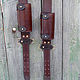 Order Bandolier belt of 36 rounds 12 gauge. Labour. Livemaster. . Gifts for hunters and fishers Фото №3