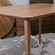 Стол из массива бука на конических ножках. Столы. WFN Furniture - Столы на заказ. Ярмарка Мастеров.  Фото №5