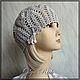 Beret Urban BOHO/ Light Linen, Berets, Chelyabinsk,  Фото №1