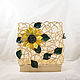 Wicker vase 'Sunflower'. Box. Height 25 cm. Vases. Elena Zaychenko - Lenzay Ceramics. My Livemaster. Фото №4