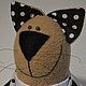 Кот "Гороховый джентльмен". Мягкие игрушки. Вандушева Елена. Интернет-магазин Ярмарка Мастеров.  Фото №2