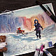 Order  Watercolor Painting Drawing Snow Kids Winter FUN WALK. pictures & decor of TanyaSeptember. Livemaster. . Pictures Фото №3