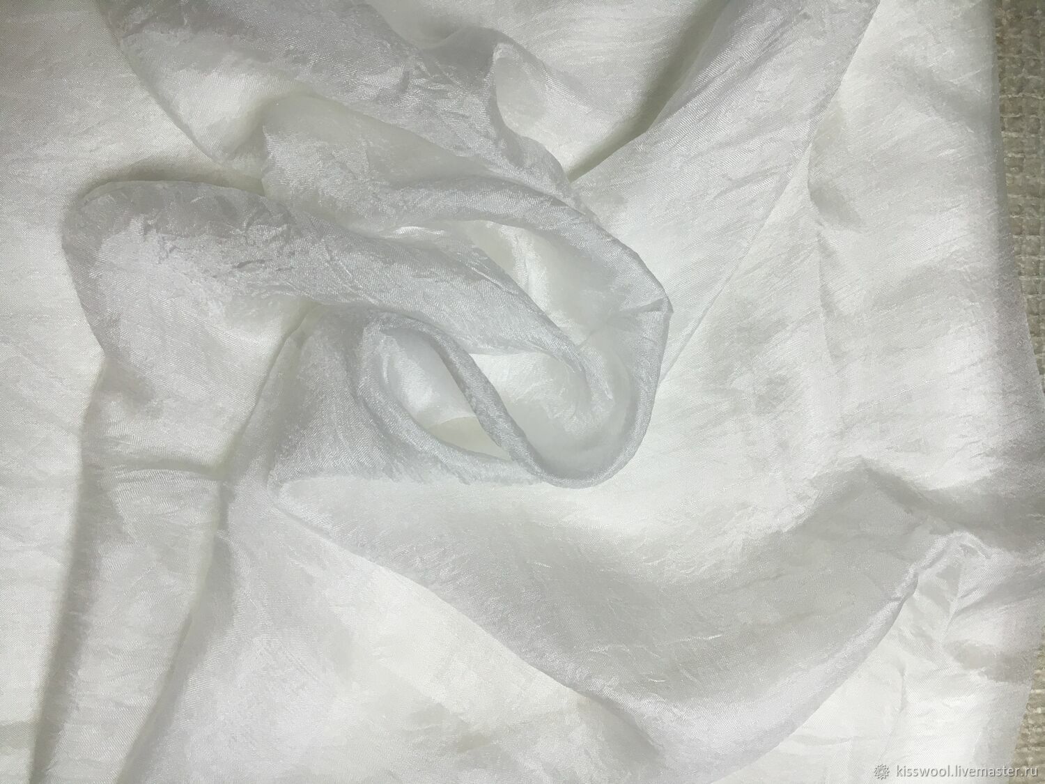 Natural silk Margilan Excelsior width 90-9, Felting materials, Berdsk,  Фото №1
