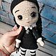 Кукла Уэнсдей Адамс.Wednesday Addams.Вещь. Интерьерная кукла. Olfeya.toys. Ярмарка Мастеров.  Фото №5