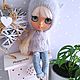 Заказать Аутфит Шапка+свитер для куколки Блайз. Ксения (happycrochet). Ярмарка Мастеров. . Одежда для кукол Фото №3