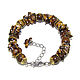 Bracelet made of beads tiger eye stones 'Spirit of the forest', Bead bracelet, Moscow,  Фото №1