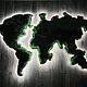 Заказать Панно карта мира из дерева с подсветкой и стабилизированным мхом. Лавка Добрых Эльфов. Ярмарка Мастеров. . Карты мира Фото №3