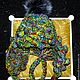 Шикарная Шапка- ушанка "ШИШЕЧКИ". Шапка-ушанка. Анна Лесникова      Les accessoires. Ярмарка Мастеров.  Фото №6