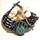 Order  Beaded, with ceramic insert. IrinaSkripkaMBeads. Livemaster. . Necklace Фото №3