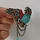 Винтаж: ВИНТАЖ СТИЛЬ Брошь Какаду. Броши винтажные. Vintage & Jewelry by Ev. Ivanovskaia. Интернет-магазин Ярмарка Мастеров.  Фото №2