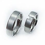Украшения handmade. Livemaster - original item Titanium wedding rings. Handmade.