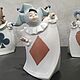 Винтаж: "Игральные карты", Nao Lladro, Испания. Статуэтки винтажные. Елена thing_with_history. Ярмарка Мастеров.  Фото №4