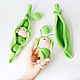 Pattern and video mk. Beetle and green peas. Tilda Toys. Video tutorials & Master classes. My Livemaster. Фото №4