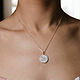 Заказать Серебряный кулон Диск (без цепочки). Jam Jewelry. Ярмарка Мастеров. . Кулон Фото №3