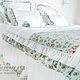 Bed linen, satin, cotton, Provence, shabby, vintage. Bedding sets. Inna Meyrabyan InProvence (InProvence). My Livemaster. Фото №6
