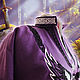 Linen dress Sword in stone purple. Dresses. Fehustyle Northern Gods Magic (slavartel). My Livemaster. Фото №5