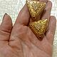 Винтаж: Клипсы. 70 - х годов. Франция. Серьги винтажные. Lorena.bijoux. Ярмарка Мастеров.  Фото №4