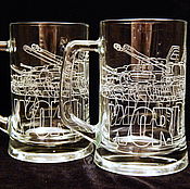 Посуда handmade. Livemaster - original item WoT.  Beer mugs.. Handmade.