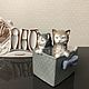 Заказать Винтаж: NAO by LLADRO  фарфоровая статуэтка Котики-Собачки. Коллекция Frau Burd. Ярмарка Мастеров. . Статуэтки винтажные Фото №3