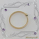 Ring 'Mini-week' gold 585 samples, amethyst. Rings. MaksimJewelryStudio. My Livemaster. Фото №4