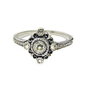 Украшения handmade. Livemaster - original item Ring: Orthodox with zircon. Handmade.