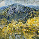 Painting In autumn haze Autumn landscape with mountains. Pictures. Pictures for the soul (RozaSavinova). Online shopping on My Livemaster.  Фото №2