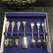 Винтаж handmade. Livemaster - original item Teaspoons, silver-plated, 90 proof, Germany. Handmade.