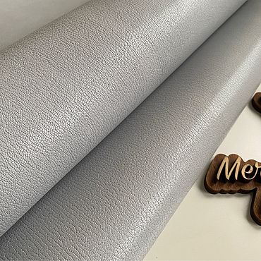 Материалы для творчества ручной работы. Ярмарка Мастеров - ручная работа Шевро, кожа козы Бело-Голубой, 1.3-1.5мм Италия. Handmade.