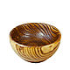 Чаша из Вяза средняя для пищи Посуда из дерева Деревянная посуда #T49. Тарелки. ART OF SIBERIA. Ярмарка Мастеров.  Фото №4