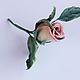 Order  Rose Bud made of silk. fantasy flowers. Livemaster. . Boutonnieres Фото №3
