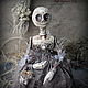 Скелет Миссис Chloe Chapman. Интерьерная кукла. Мир кукол Лоры Пинтсон. Ярмарка Мастеров.  Фото №6