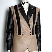 Одежда handmade. Livemaster - original item jackets: Leather jacket. Handmade.