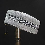 Аксессуары ручной работы. Ярмарка Мастеров - ручная работа Copy of African ethnic Kufi hat skullcap May Be My 07. Handmade.