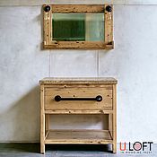 Для дома и интерьера handmade. Livemaster - original item Cabinet under the sink made of barn planks. Handmade.