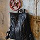 Backpack leather Straps 2.0 Black, Backpacks, St. Petersburg,  Фото №1