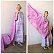 Stoles: felted wool stole Pink evening. Wraps. Olgaorel57. Online shopping on My Livemaster.  Фото №2