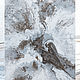 Большая абстракция в интерьер 100х70 см "SHINING MARBLE 3". Картины. Дизайнерские картины Елены Хухаревой. Интернет-магазин Ярмарка Мастеров.  Фото №2