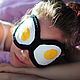 Order Sleep mask 'Wake up for breakfast' cotton 100%. Good morning. Livemaster. . Sleep masks Фото №3