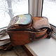 Women's leather backpack with custom painting for Anastasia. Classic Bag. Innela- авторские кожаные сумки на заказ.. My Livemaster. Фото №4