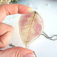 Pendant with A Real Poinsettia Leaf Pink Silver Eco Resin. Pendants. WonderLand. My Livemaster. Фото №5