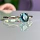 Кольцо с природным сапфиром 0,6 ct, Кольца, Краснодар,  Фото №1