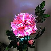 Для дома и интерьера handmade. Livemaster - original item Flower-night light of the peony 